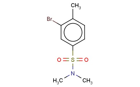 N,N-DIMETHYL 3-BROMO-4-METHYLBENZENESULFONAMIDE
